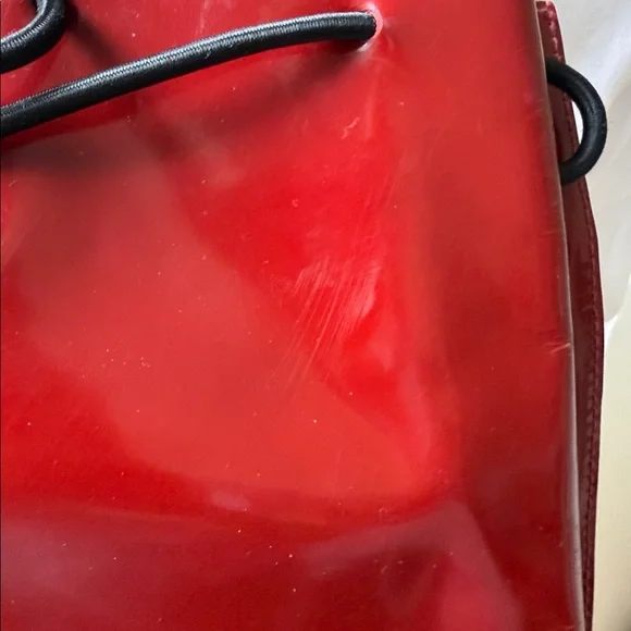 Furla Red Patent Leather Bag - Picture 4 of 9